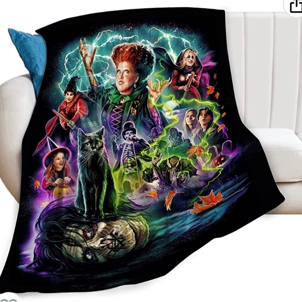 Hocus Pocas throw blanket